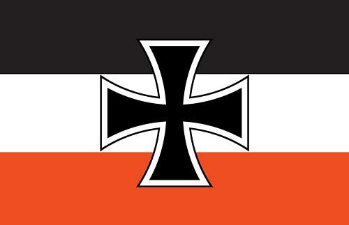 Autoaufkleber Sticker Gösch Eisernes Kreuz