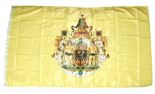 Fahne / Flagge Deutsches Reich Kaiser Wappen | Deutschland