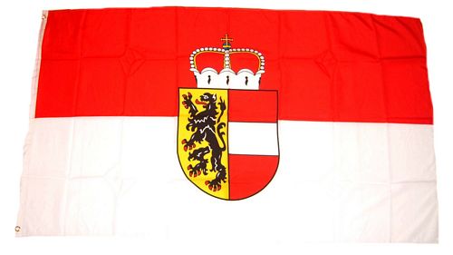 Flagge Österreich mit Adler (90 x 60 cm)-Fahne Österreich mit
