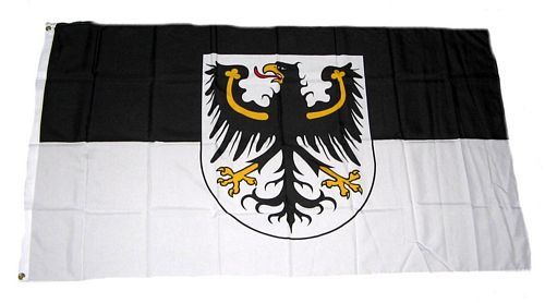 Fahne / Flagge Ostpreußen, Deutschland, Historisches