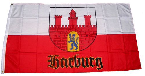 Fahne / Flagge Hamburg - Harburg, Hamburg, Deutschland