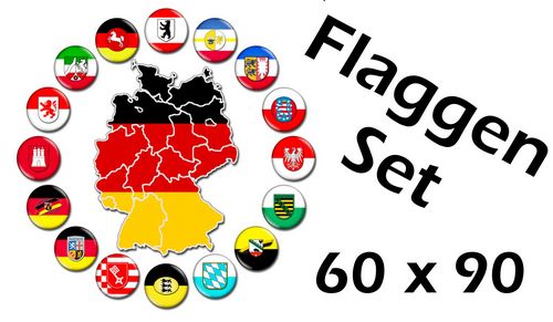 Flagge 60 x 90 cm Deutschland mit Adler, 7,77 €